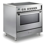 &nbsp;Verona Designer 36" Electric Glass Top Range - 5 Elements - VDFSEE365SS