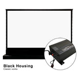 VIVIDSTORM Pearl White Cinema Plus Motorized Tension Floor Rising Projector Screen