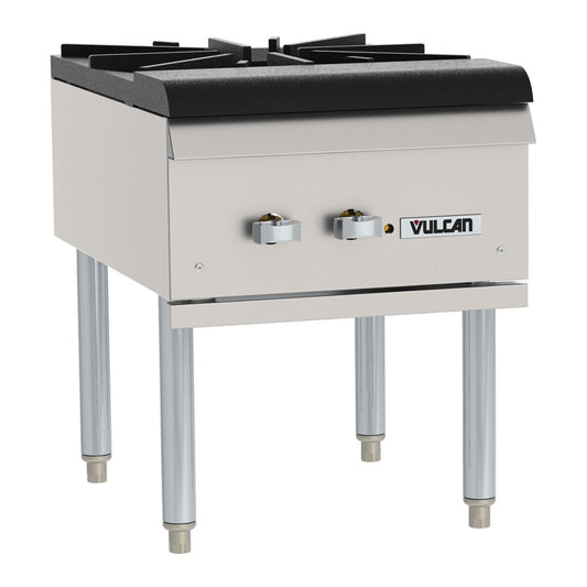 Vulcan VSP100 18" Natural Gas 1-Burner Stock Pot Range - 110,000 BTU
