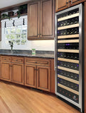 Vinotemp Connoisseur Series 168 Dual Zone Wine Cooler - EL-168WCST