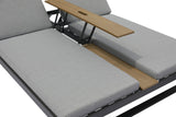 Whiteline Mods - Sandy Double Lounge Chair CL1572 - CL1572-GRY