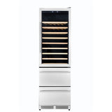 Kucht 24 in. 108 Bottle Dual Zone Wine Cooler, -  K510WB Kucht