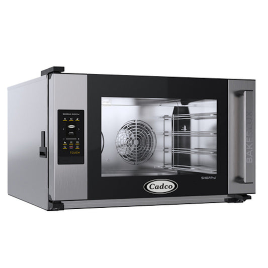 Cadco XAFT-04HS-TR Half-Size Bakerlux TOUCH Heavy-Duty Convection Oven - CDXAFT04HSTR