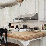 Vinotemp 48" Gas Range Hood, in Stainless Steel - BR-HD48SR