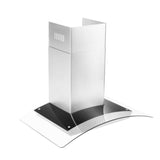 Alpine ZLINE Alpine Series Ducted Wall Mount Range Hood in Stainless Steel and Glass (ALP70WL) - ALP70WL-36